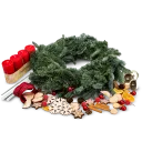 Stavebnice adventní věnec pro domácí tvoření